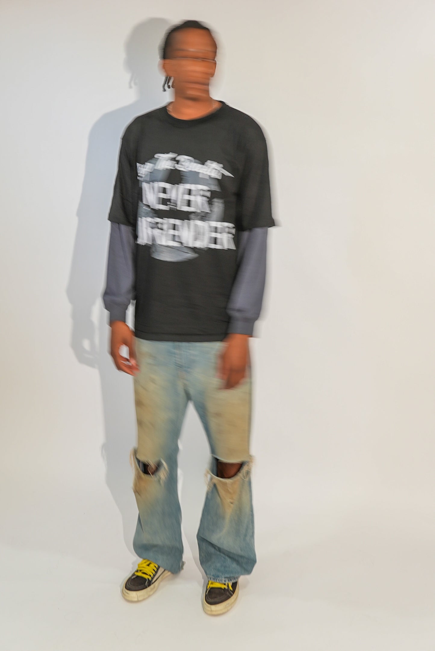 RTBNS “Don’t Quit” Double-Layer Long Sleeve – Black