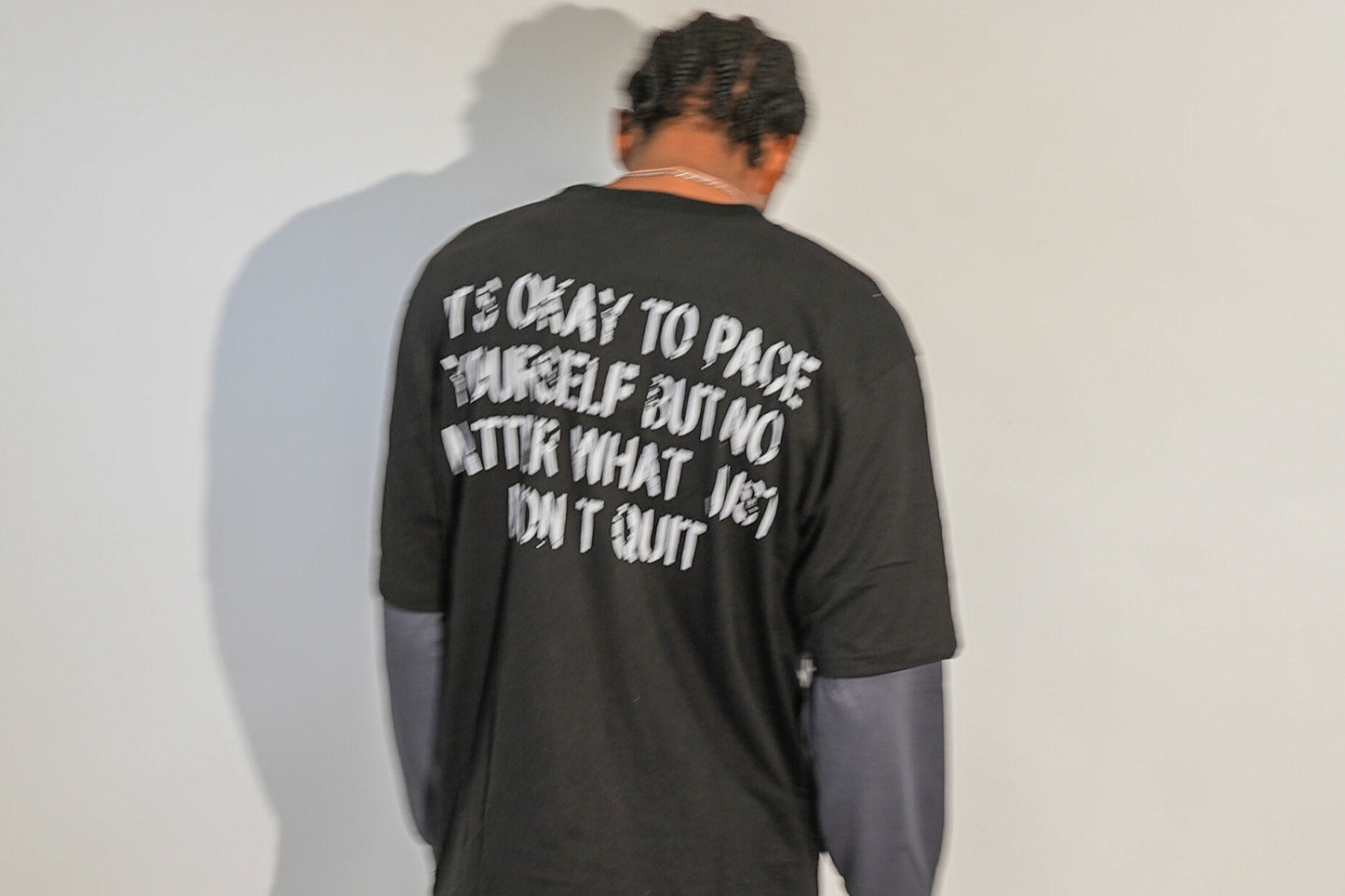 RTBNS “Don’t Quit” Double-Layer Long Sleeve – Black
