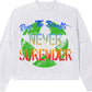 RTBNS “Faith Looks Foolish” Double-Layer Long Sleeve – White